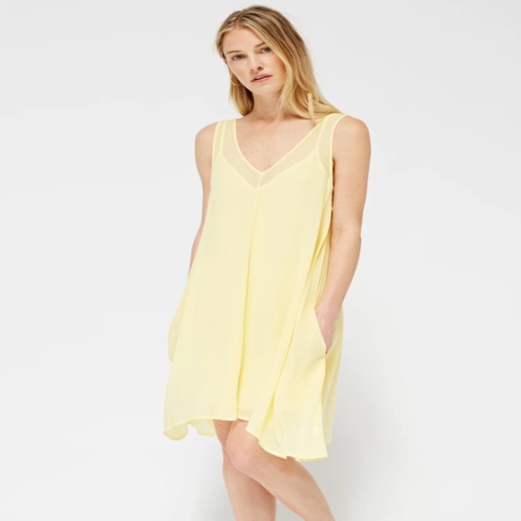 LACAUSA Daffodil Dress Anthropologie - NWT, Black Strapless V-Neck Semi-sheer, S - Picture 5 of 5